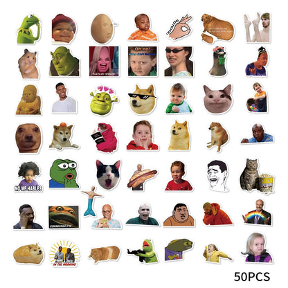 Funny Meme Graffiti Stickers Pack (50PCS)